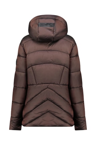 Doudoune à capuche Blancheak - Noir et marron
