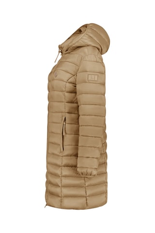 Doudoune longue Akitalana - Taupe