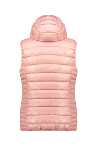 Doudoune à capuche sans manches Volombiana - Rose