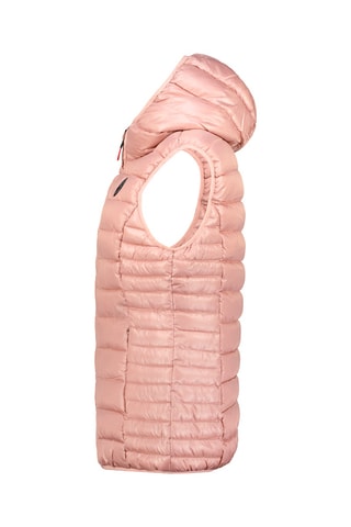 Doudoune à capuche sans manches Volombiana - Rose