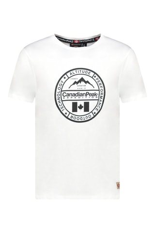 T-shirt Jacobeak - Wit en zwart