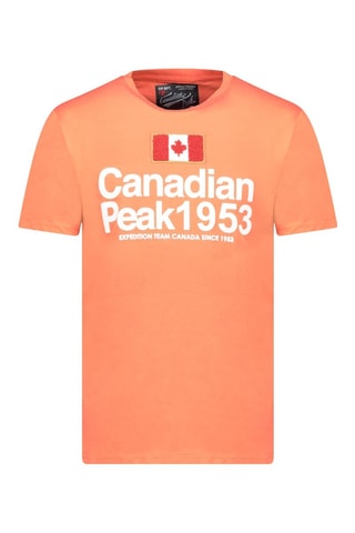 T-shirt Jackeak - Wit en oranje