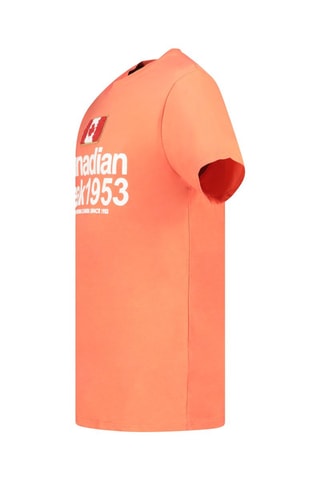 T-shirt Jackeak - Wit en oranje
