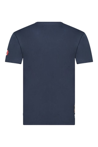 T-shirt Jaldemareak - Blanc et bleu