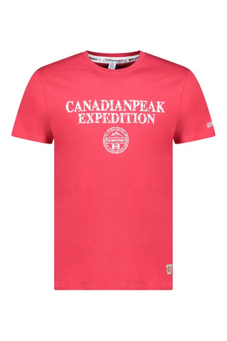 T-shirt Jvickeak - Wit en rood
