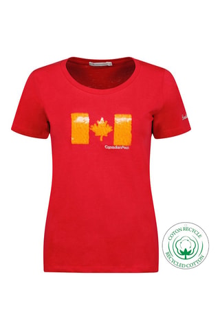 T-shirt Jonquilleak - Rouge