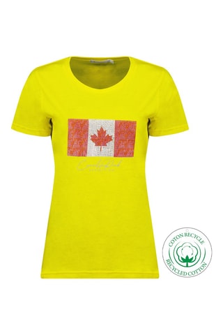 T-shirt Jwildeak - Jaune