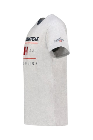 T-shirt Jezoleak - Grijs, zwart en rood