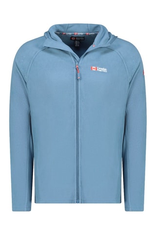 Sweat polaire à capuche Tugoodeak - Bleu