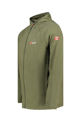 Veste à capuche - Blanc, rouge et vert