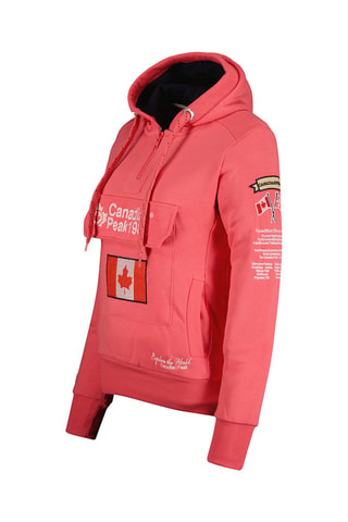 Sweat à capuche - Rouge
