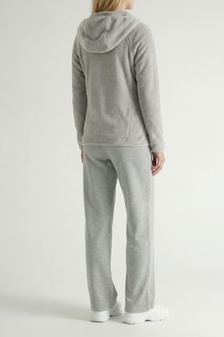 Sweat polaire à capuche Uternel - Gris clair