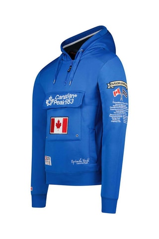 Sweater met Capuchon Galapagos - Blauw