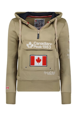Sweat à capuche Gyrelle - Beige