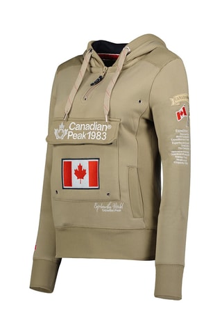 Sweat à capuche Gyrelle - Beige