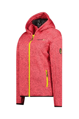 Veste polaire à capuche Torchana - Corail