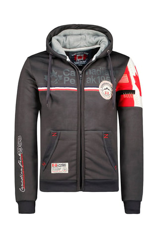 Sweater met Capuchon Faponeak - Donkergrijs