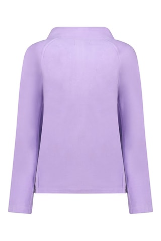 Sweat polaire Tonneau - Blanc et violet