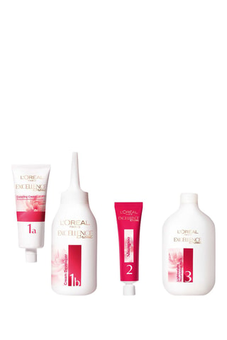 Coloración permanente Triple Cuidado Excellence Crème - 6.41 Avellana - Cabello normal