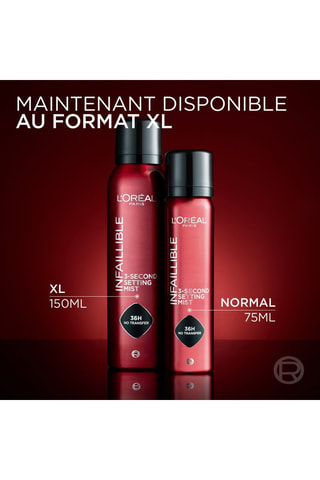 Spray fixateur de maquillage Infaillible - 150 ml