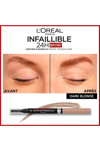 Crayon pour sourcils Infaillible Brows 24h - N°6 Dark Blonde - 1 ml
