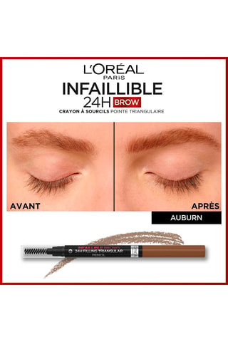 Crayon pour sourcils Infaillible Brow 24h - N°5.23 Auburn - 1 ml