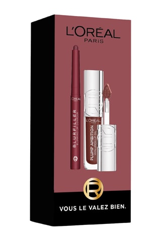Estuche labial Blurfiller 570 Worth It Intense y Plump Ambition Lip Oil 510 Nuit Sparkle - 2 productos