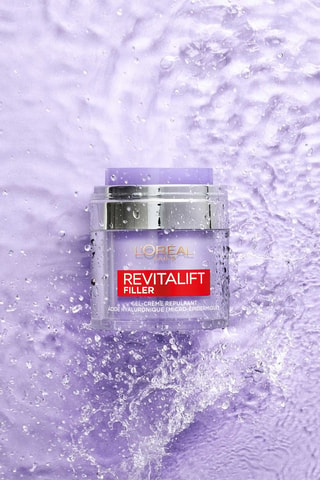 Gel-crème repulpant à l'acide hyaluronique Revitalift Filler - Tout type de peau - 50 ml