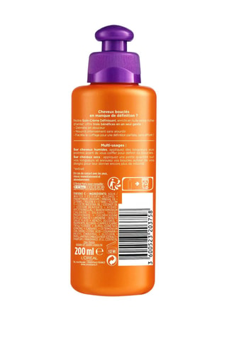 Tratamiento en crema con aceite extraordinario - Cabello seco y rizado - 200 ml