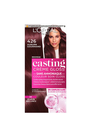 Coloration cheveux crème gloss Casting - 426 auburn gourmand