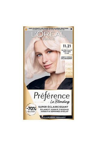 Coloration cheveux Préférence Le Blonding - 11.21 blond glacé très très clair