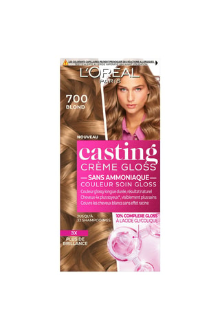 Coloration cheveux crème gloss - 700 blond