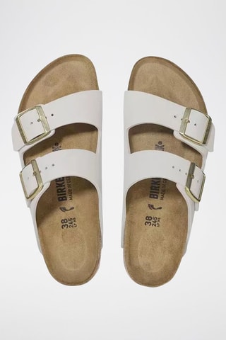 Mules en cuir Arizona - Blanc
