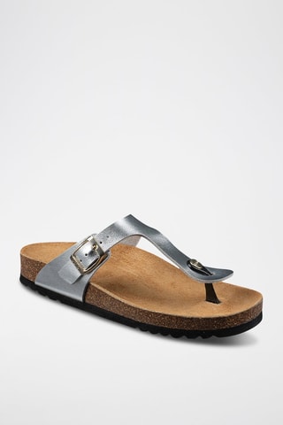 Mules Nicole - Argenté