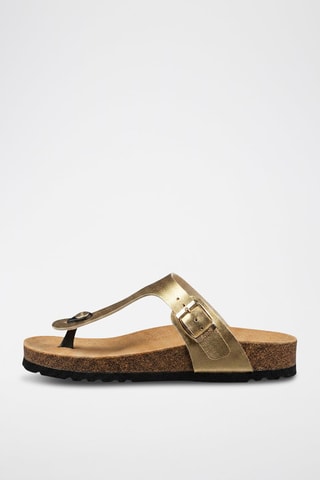 Mules Nicole - Doré