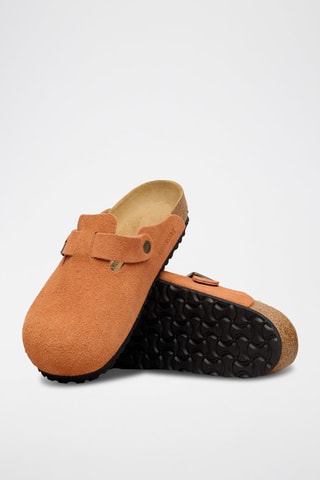 Sabots en nubuck - Orange