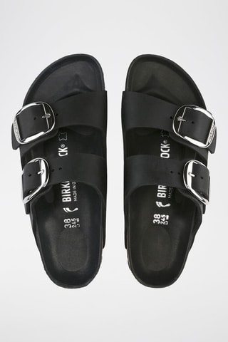 Mules en cuir Arizona - Noir