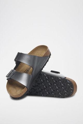Mules Arizona Birko Flor - Argenté