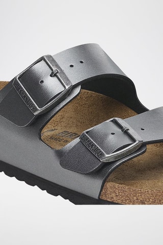 Mules Arizona Birko Flor - Argenté
