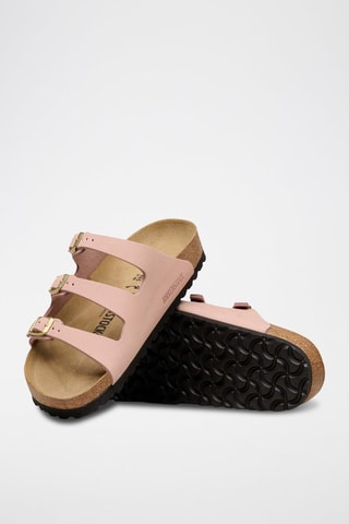 Mules en cuir - Rose
