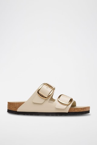 Mules en cuir - Beige
