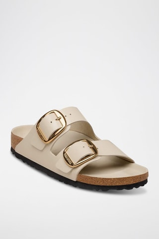 Mules en cuir - Beige