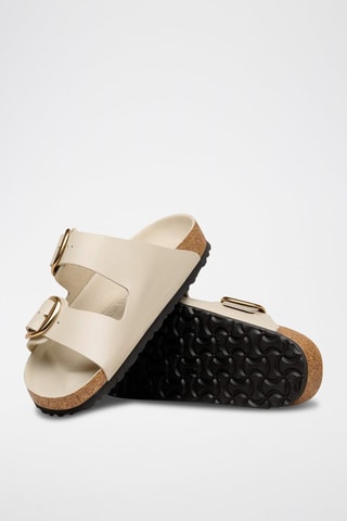 Mules en cuir - Beige