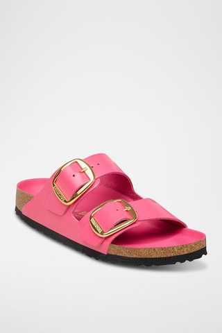 Mules en cuir - Rose
