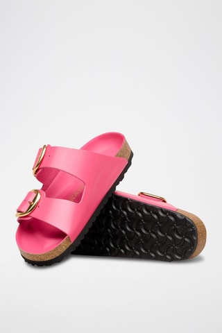 Mules en cuir - Rose