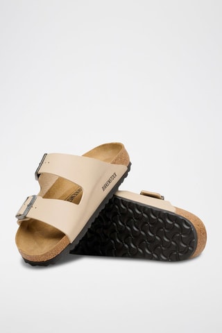 Mules en cuir - Beige