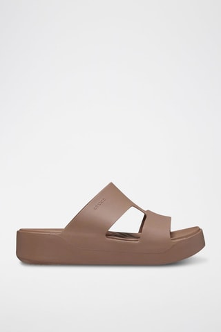 Mules plateformes Getaway - Marron