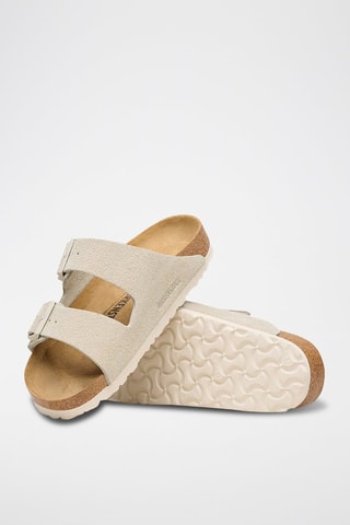 Mules en cuir Arizona - Blanc