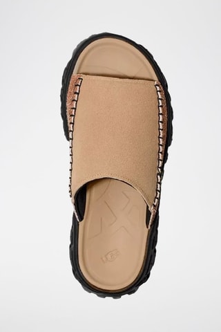 Mules plateformes en cuir Venture Daze UGG - Camel