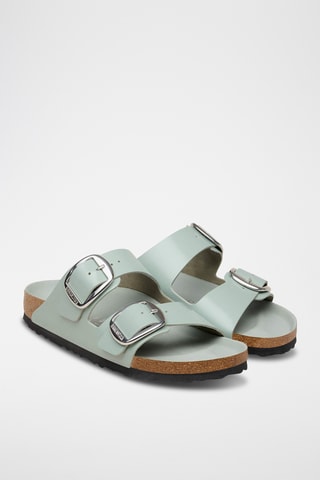 Mules en cuir Arizona - Vert